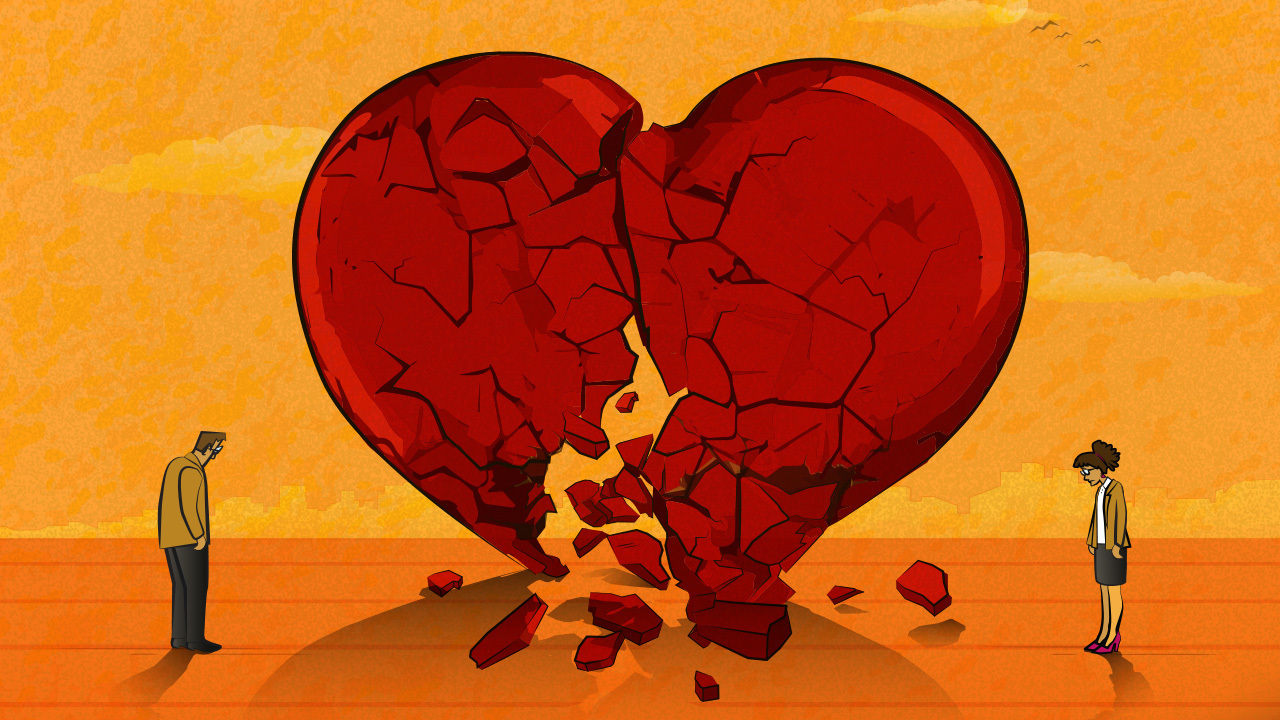 Break Up, But Not Make Up