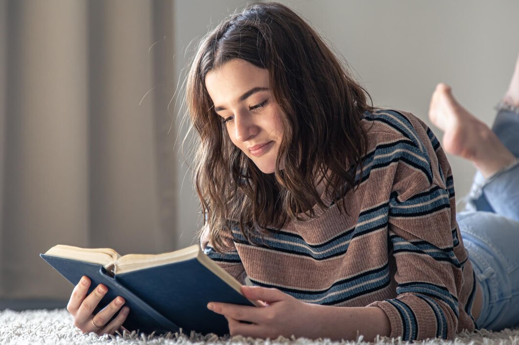 Girl In A Bookstore (p.1)