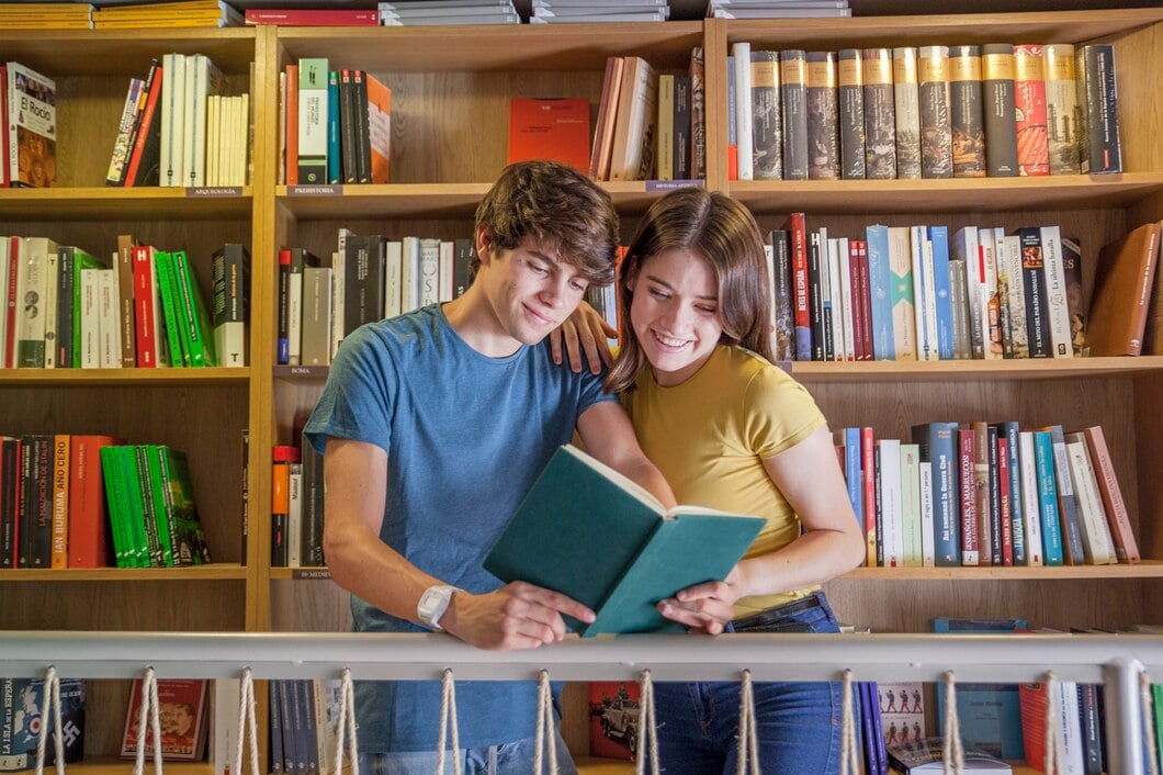 Girl In A Bookstore (p.3)