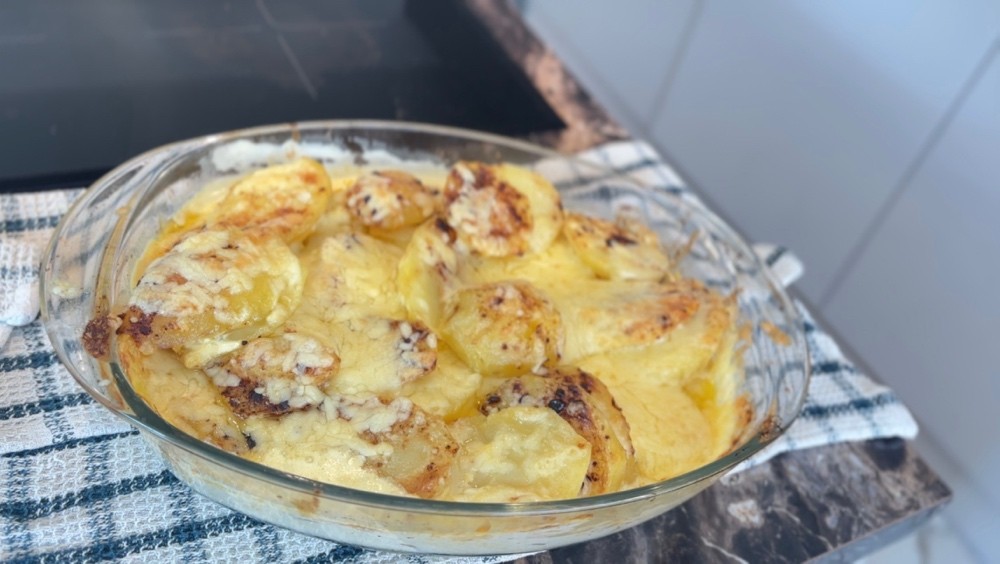 Cawelé Cinnamon Potato Gratin